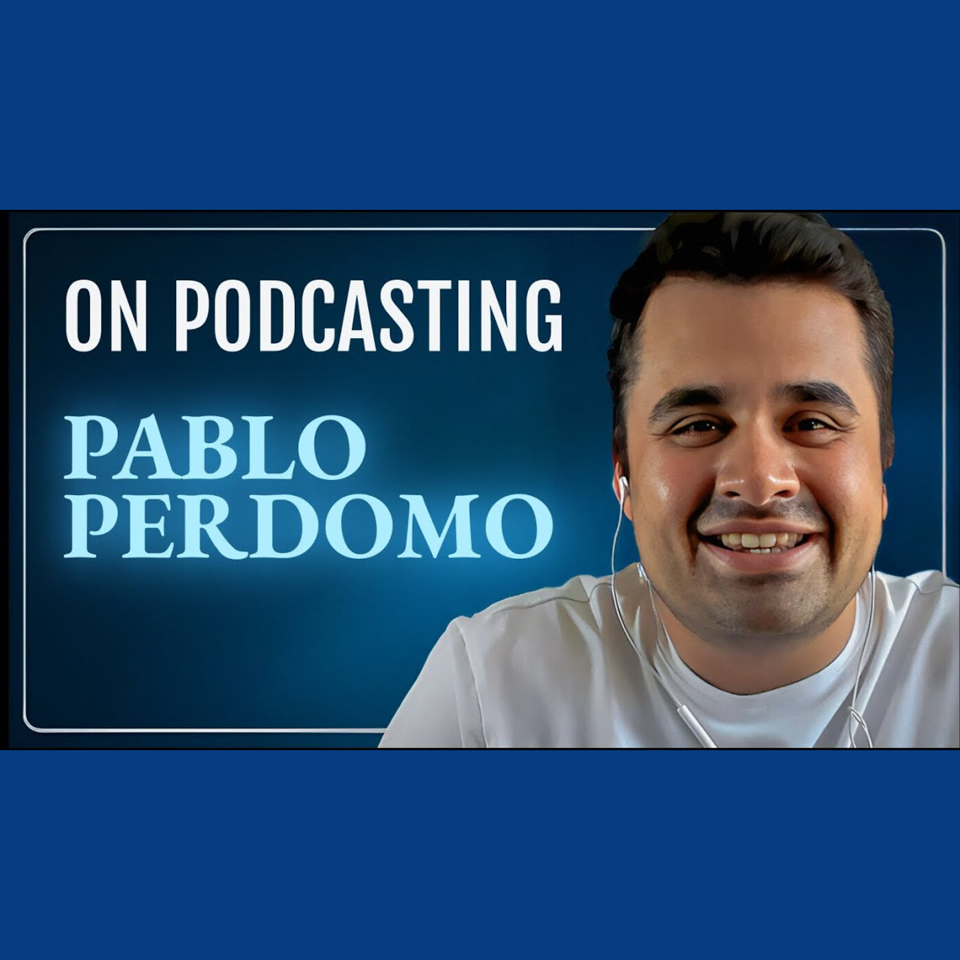 On Podcasting, feat. Pablo Perdomo (of Autentico Media) | TRACES Appendix 27